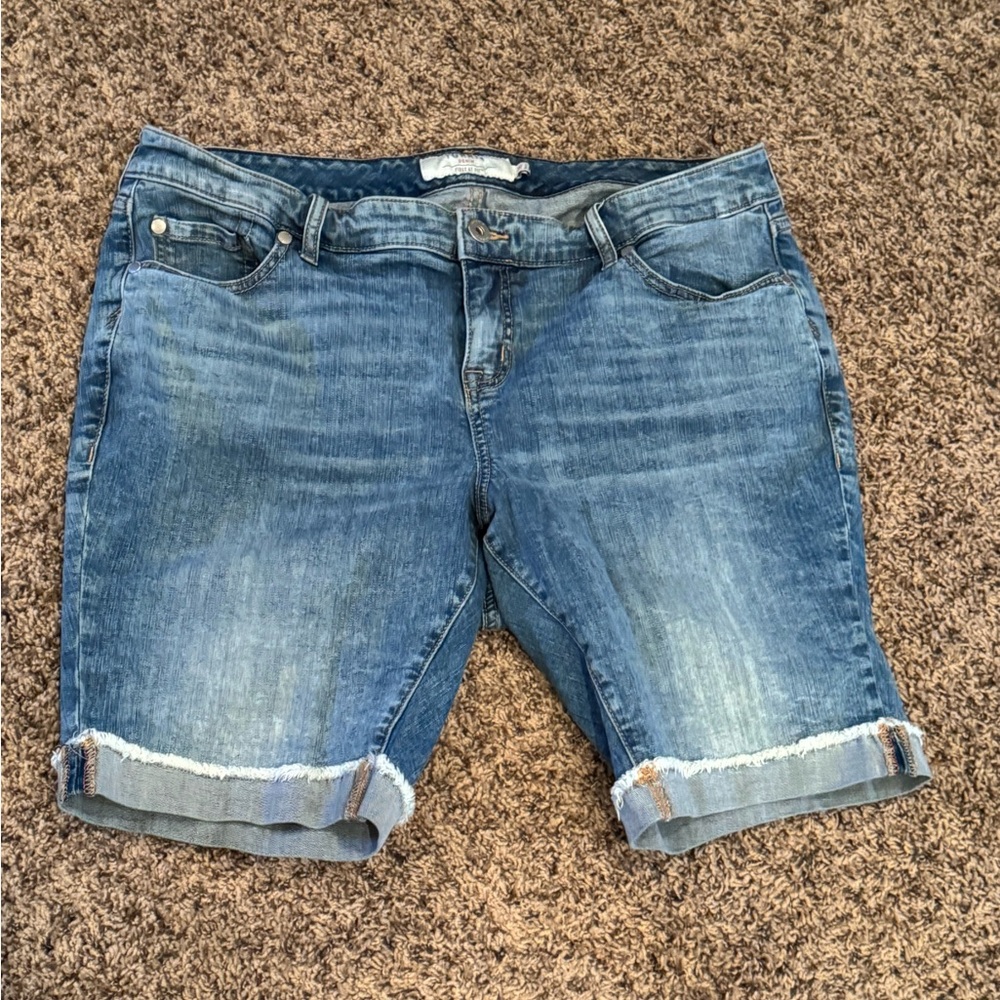 Torrid Blue Jean Shorts for Women